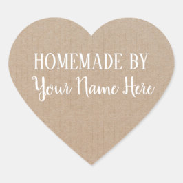 Homemade van Cookie Cake  Craft Hart Sticker