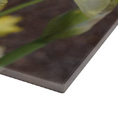 Homemade van Glass Cutting Boards Iris Flower Snijplank (Hoek)