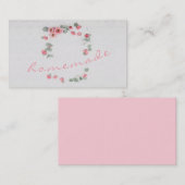 Homemade Visitekaartjes (Voorkant / Achterkant)