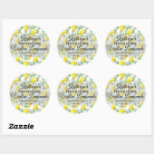Homemade Vodka Lemonade Ronde Sticker (Vel)