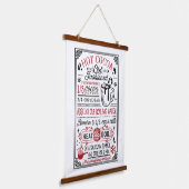 Homemade warme cacao recept | boerderij hangend wandkleed (Gebogen)