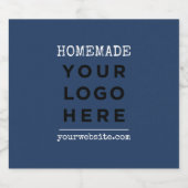 Homemade website Uw zakelijke Logo Bier Etiket (Enkel label)