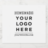 Homemade website Uw zakelijke Logo Bier Etiket (Enkel label)