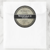 Homemade Whiskey Persoonlijke Ronde Sticker (Tas)