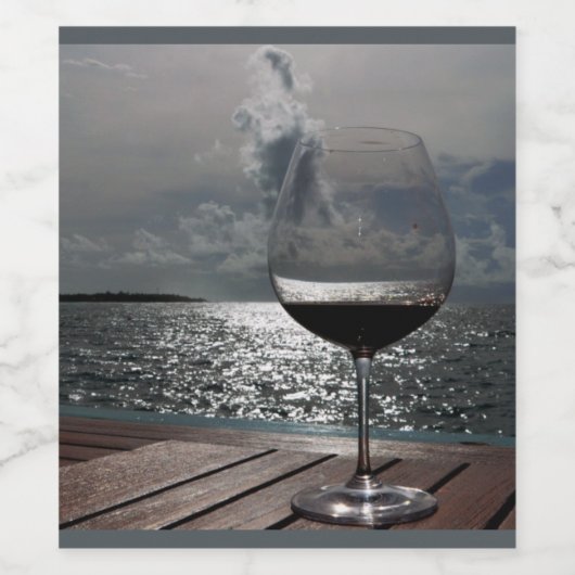 Homemade Wijn Etiket (Enkel label)