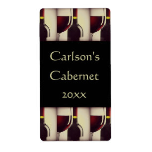 Homemade Wine Labels (verticaal)