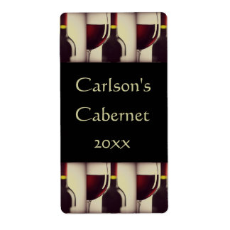 Homemade Wine Labels (verticaal)