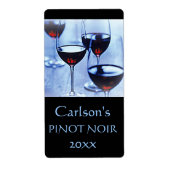 Homemade Wine Labels (verticaal) (Voorkant)