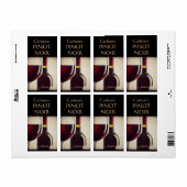 Homemade Wine Labels (verticaal) (Full Sheet)