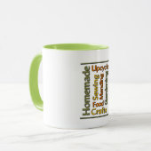 Homemade Word Art Mok (Voorkant links)