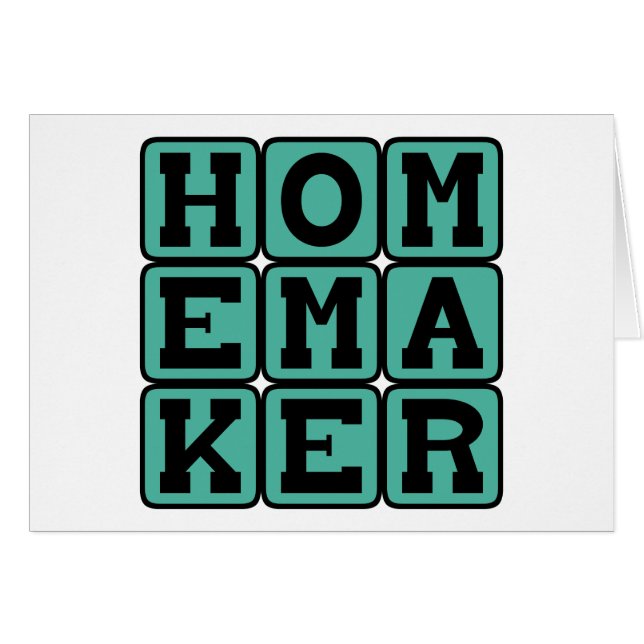 Homemaker, binnenlandse godin (Voorkant Horizontaal)