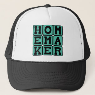 Homemaker, binnenlandse godin trucker pet