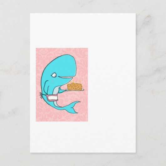 Homemaker groothandel, moeder van krilltaart briefkaart (Voorkant)