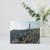 Homenadering en Smeaton's toren, briefkaart van Pl (Staand voorkant)