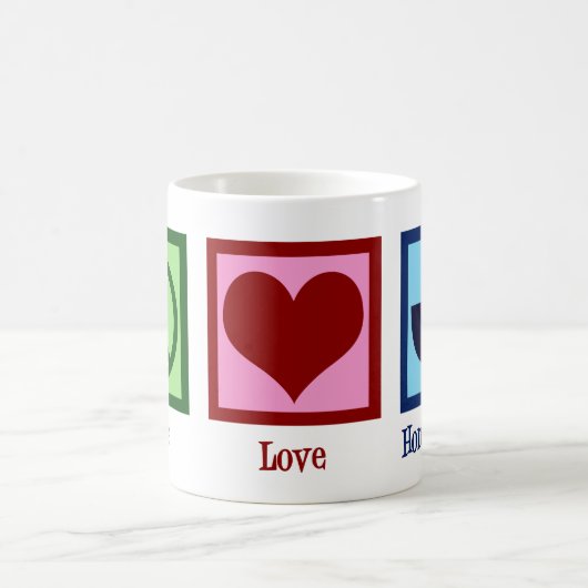 Homeopath Peace Love Homeopathie Koffiemok (Center)