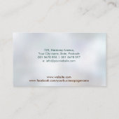 Homeopathie - Kruidengeneesmiddelen -naturopath Visitekaartje (Achterkant)