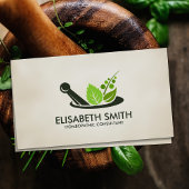 Homeopathie - Kruidengeneesmiddelen Visitekaartje