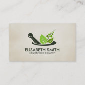 Homeopathie - Kruidengeneesmiddelen Visitekaartje (Voorkant)