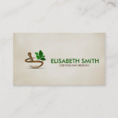 Homeopathie - Kruidengeneesmiddelen Visitekaartje (Voorkant)