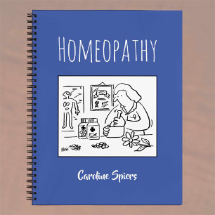 Homeopathie neemt nota van record met de naam van  notitieboek
