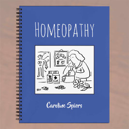 Homeopathie notities registreren met naam van de o notitieboek