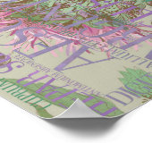 Homeopathie - Word Art met corrigerende maatregele Poster (Hoek)