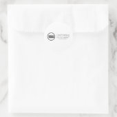 Homeopathische wodka - ik kan niet geloven dat het ronde sticker (Tas)