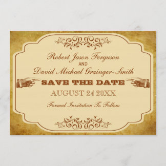 homepage slaat de datum op save the date