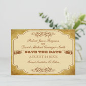  homepage slaat de datum op save the date (Staand voorkant)