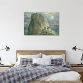 Homepage van de heksen nr. 2 canvas afdruk (Insitu (Slaapkamer))
