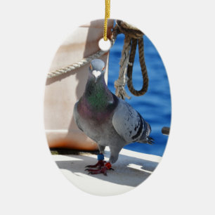 Homepduif Keramisch Ornament