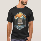 Homepieter van het huisvuil in de kooi van het hui t-shirt (Voorkant)
