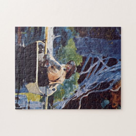 Homer - Adirondack gids Legpuzzel (Horizontaal)