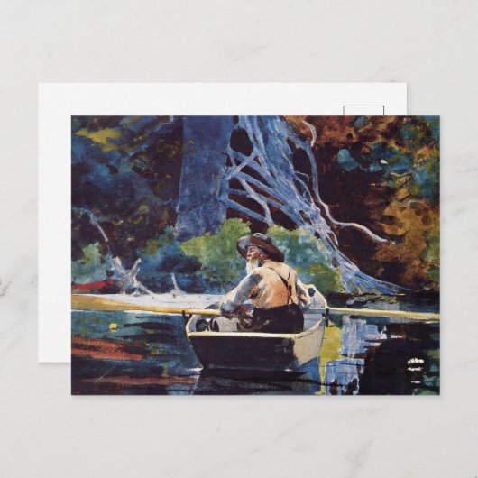 Homer - Adirondack Guide Briefkaart (Voorkant / Achterkant)