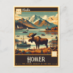 Homer, Alaska    Briefkaart