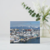 Homer Alaska Briefkaart (Staand voorkant)