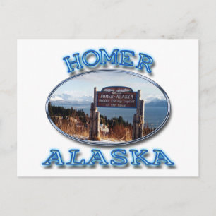 HOMER, ALASKA BRIEFKAART
