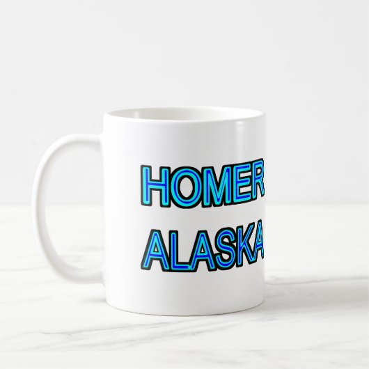 Homer Alaska Koffiemok (Links)