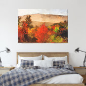 Homer - Autumn Treetops, beroemd schilderij Canvas Afdruk (Insitu (Slaapkamer))