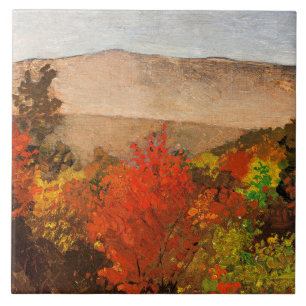 Homer - Autumn Treetops Tegeltje