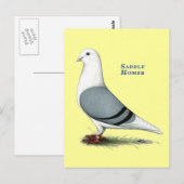 Homer Blue Saddle Briefkaart (Voorkant / Achterkant)