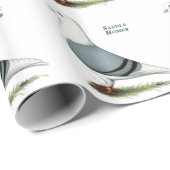 Homer Blue Saddle Cadeaupapier (Rol Hoek)