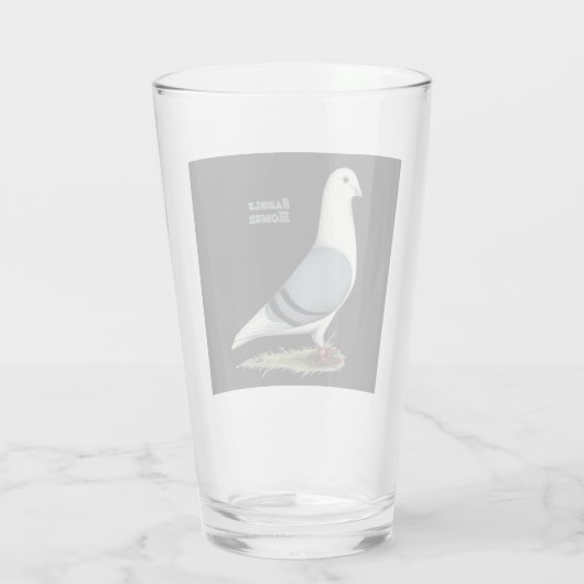 Homer Blue Saddle Glas (Achterkant)