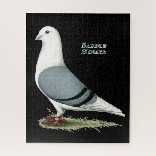 Homer Blue Saddle Legpuzzel (Verticaal)