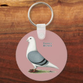 Homer Blue Saddle Sleutelhanger (Voorkant)