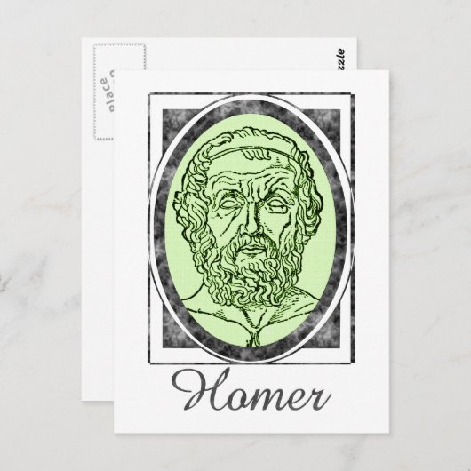 Homer Briefkaart (Voorkant / Achterkant)