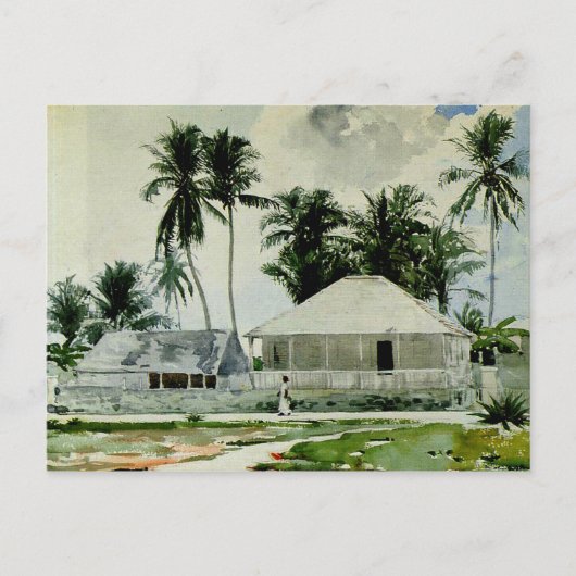 Homer - Cabins, Nassau Briefkaart (Voorkant)