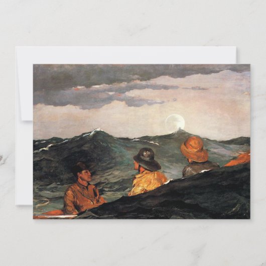 Homer - De maan kussen Kaart (Voorkant)