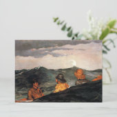 Homer - De maan kussen Kaart (Staand voorkant)