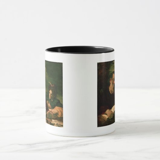 Homer Dictate zijn gedicht Mok (Midden)